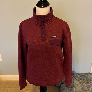 Patagonia organic cotton snap pullover top excellent condition